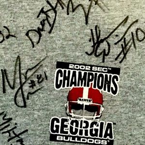 Signed team 2002 SEC Champion shirt!1 of a kind